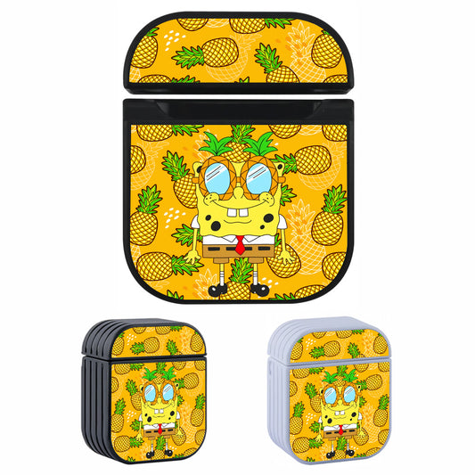 Spongebob Pineapple Hard Plastic Case Cover For Apple Airpods