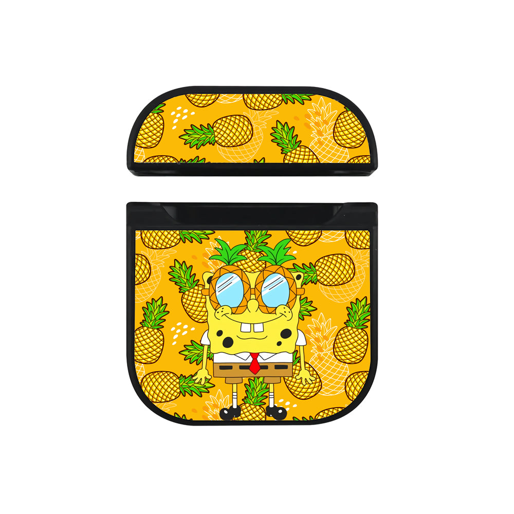 Spongebob Pineapple Hard Plastic Case Cover For Apple Airpods