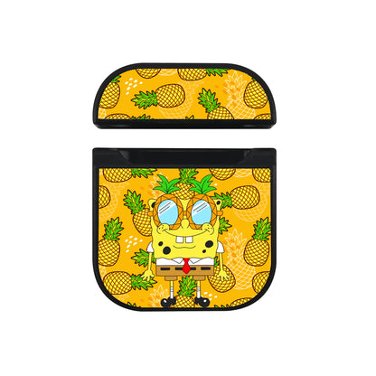 Spongebob Pineapple Hard Plastic Case Cover For Apple Airpods