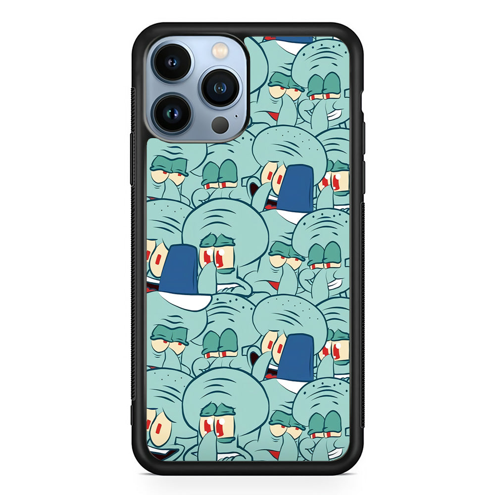 Squidward Expression iPhone 15 Pro Case