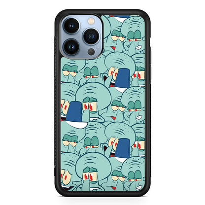 Squidward Expression iPhone 15 Pro Case