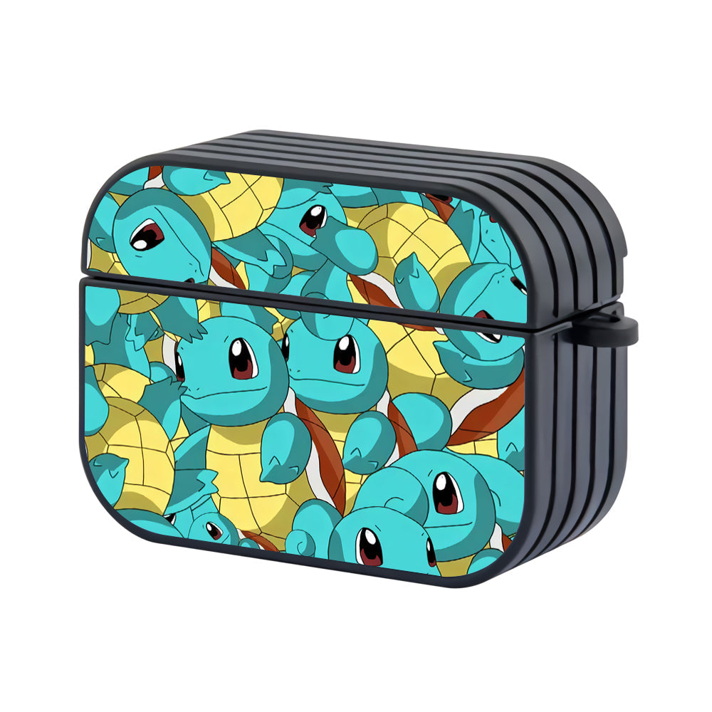 Squirtle Pokemon Doodle Hard Plastic Case Cover For Apple Airpods Pro 3 - Ezzystore