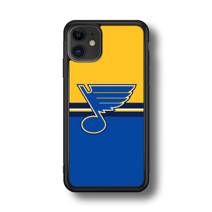St Louis Blues Pride Emblem iPhone 11 Case