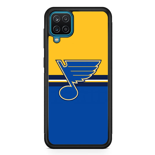 St Louis Blues Pride Emblem Samsung Galaxy A12 Case