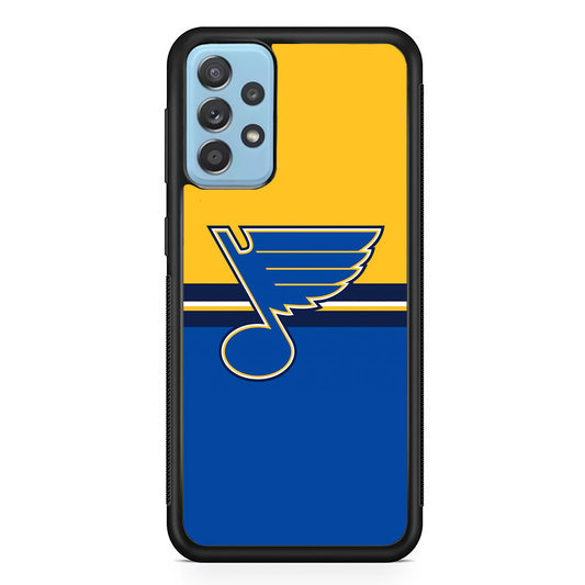St Louis Blues Pride Emblem Samsung Galaxy A72 Case
