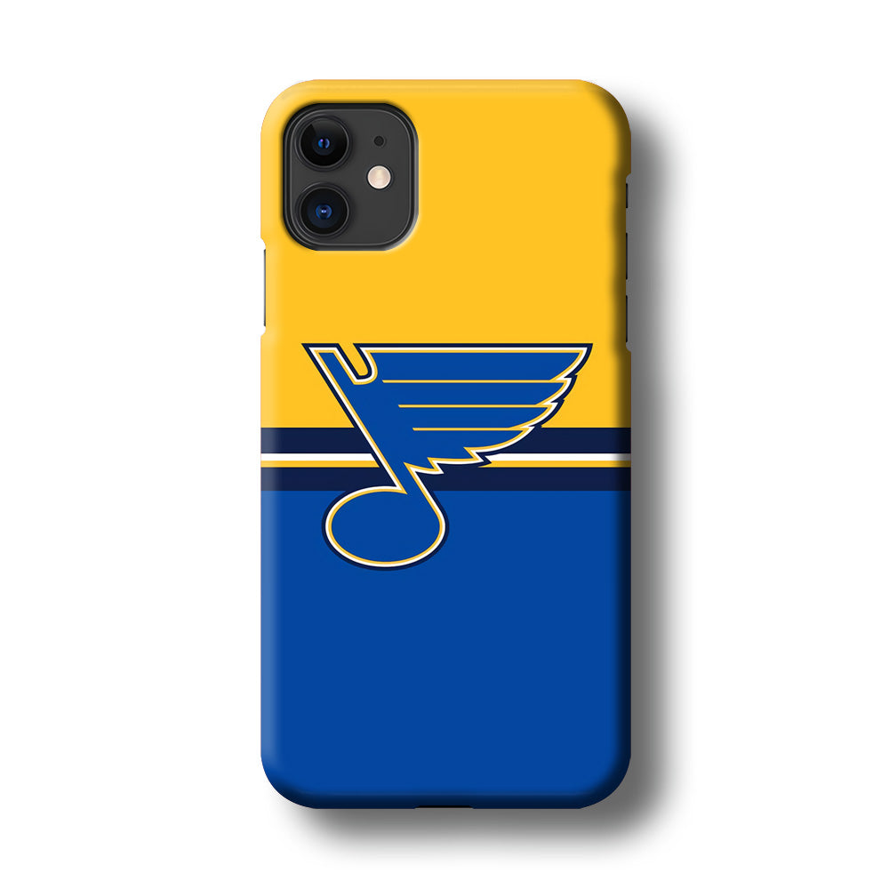 St Louis Blues Pride Emblem iPhone 11 Case