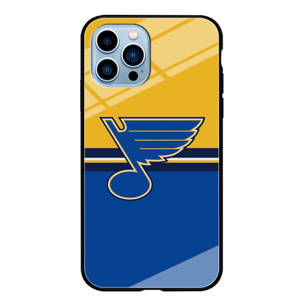 St Louis Blues Pride Emblem iPhone 15 Pro Case