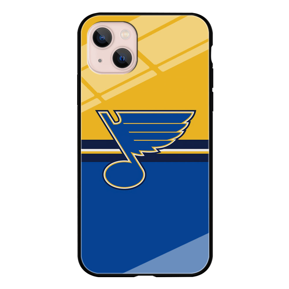 St Louis Blues Pride Emblem iPhone 15 Plus Case