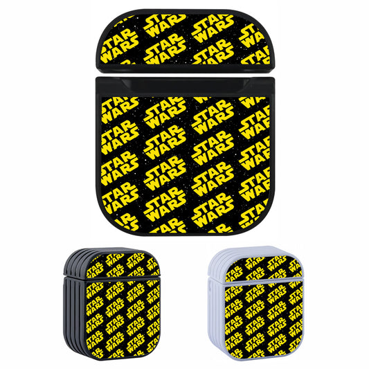 Star Wars Logo Pattern Galaxy Hard Plastic Case Cover For Apple Airpods