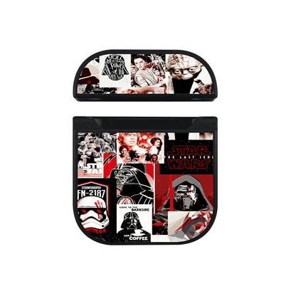 Starwars Collage Of Aestheic Hard Plastic Case Cover For Apple Airpods