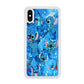 Stitch Aesthetic With Marble Blue iPhone X Case