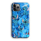 Stitch Aesthetic With Marble Blue iPhone 12 Pro Max Case