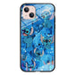 Stitch Aesthetic With Marble Blue iPhone 14 Case