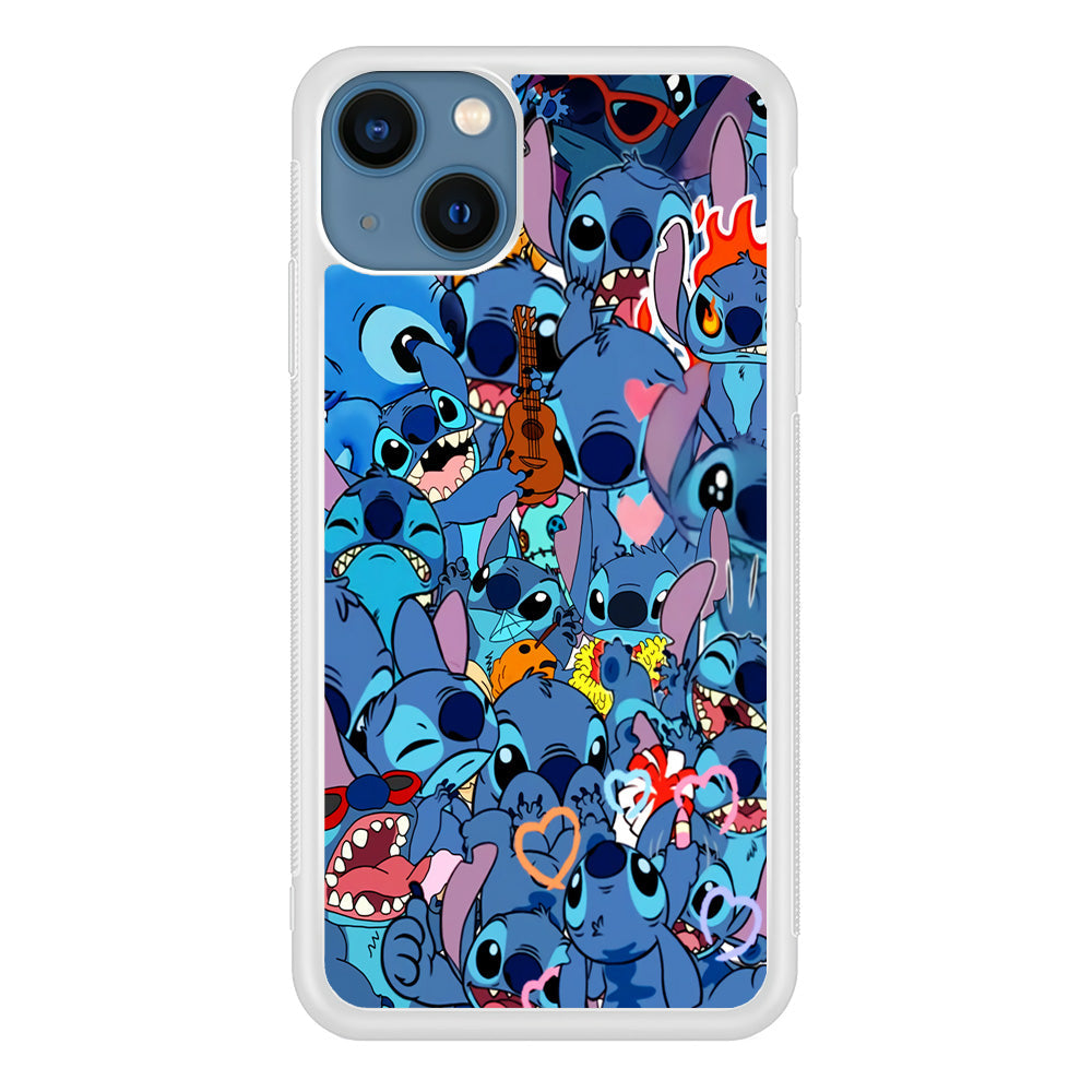 Stitch Cute Expression iPhone 15 Case