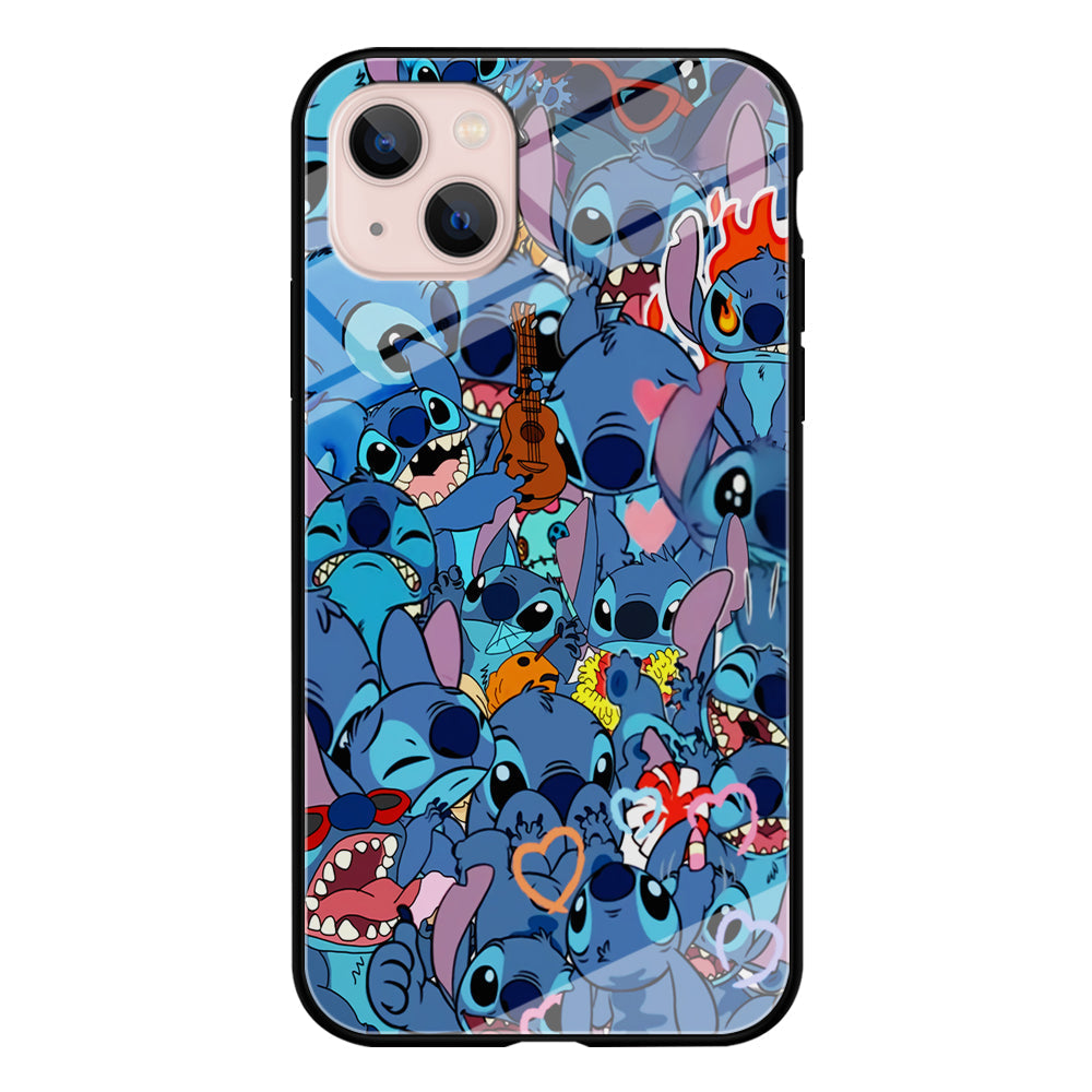 Stitch Cute Expression iPhone 15 Plus Case