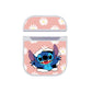 Stitch Flower Pattern Hard Plastic Case Cover For Apple Airpods