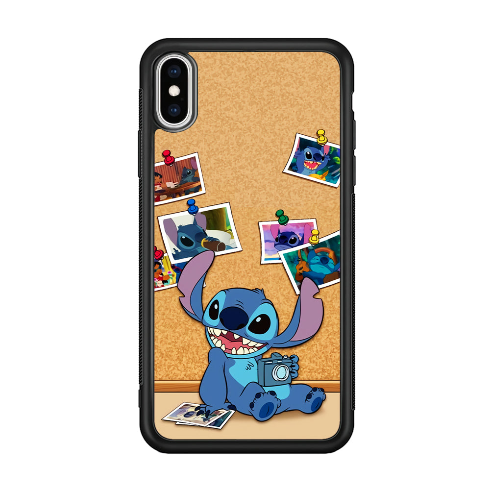 Stitch Photographer Job iPhone X Case