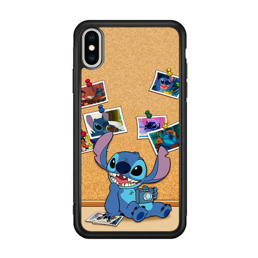 Stitch Photographer Job iPhone X Case