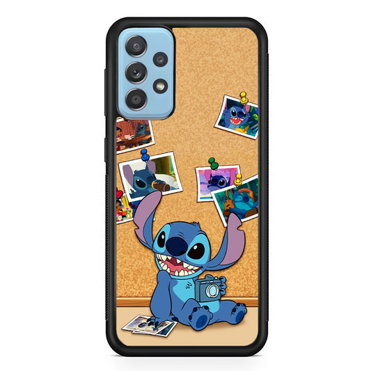 Stitch Photographer Job Samsung Galaxy A52 Case