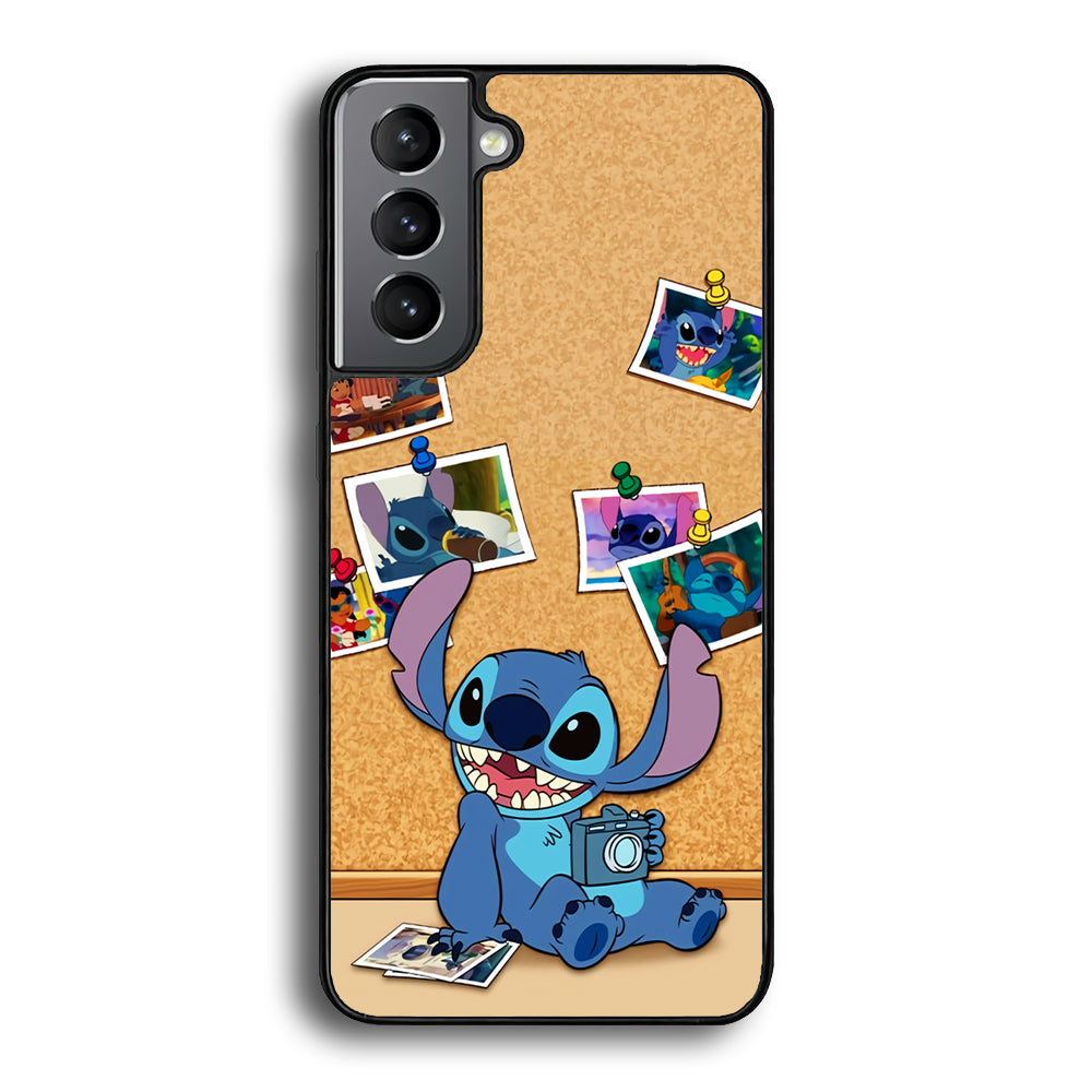 Stitch Photographer Job Samsung Galaxy S24 Case - Ezzystore