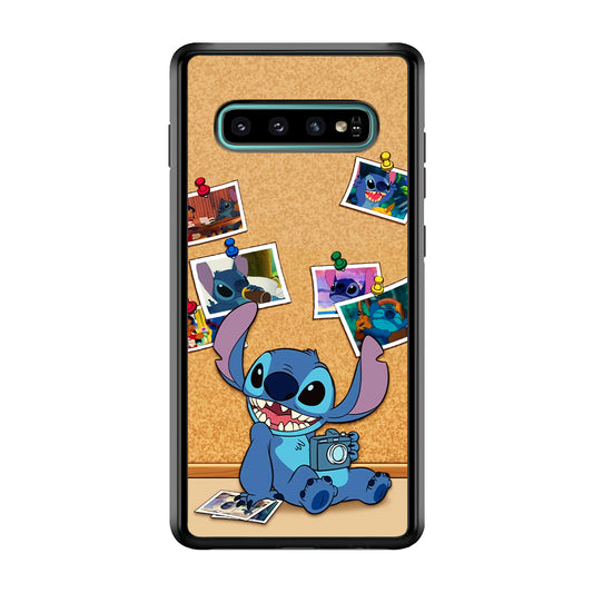Stitch Photographer Job Samsung Galaxy S10 Plus Case