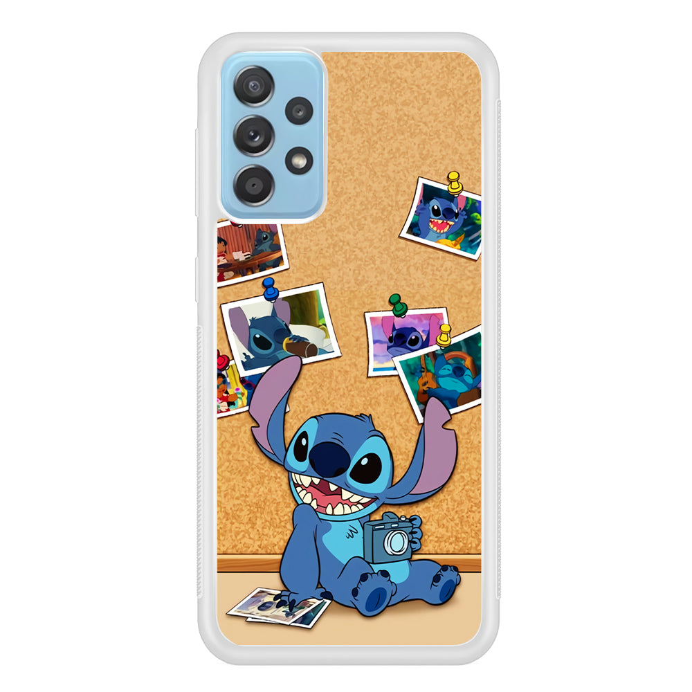 Stitch Photographer Job Samsung Galaxy A72 Case
