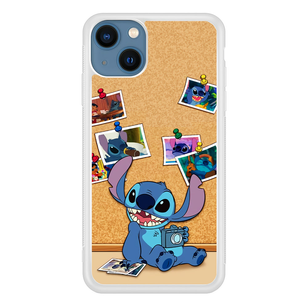 Stitch Photographer Job iPhone 14 Plus Case