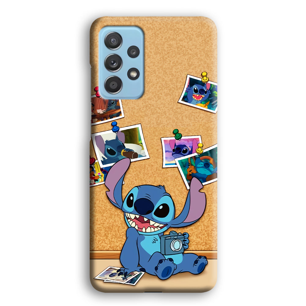 Stitch Photographer Job Samsung Galaxy A72 Case
