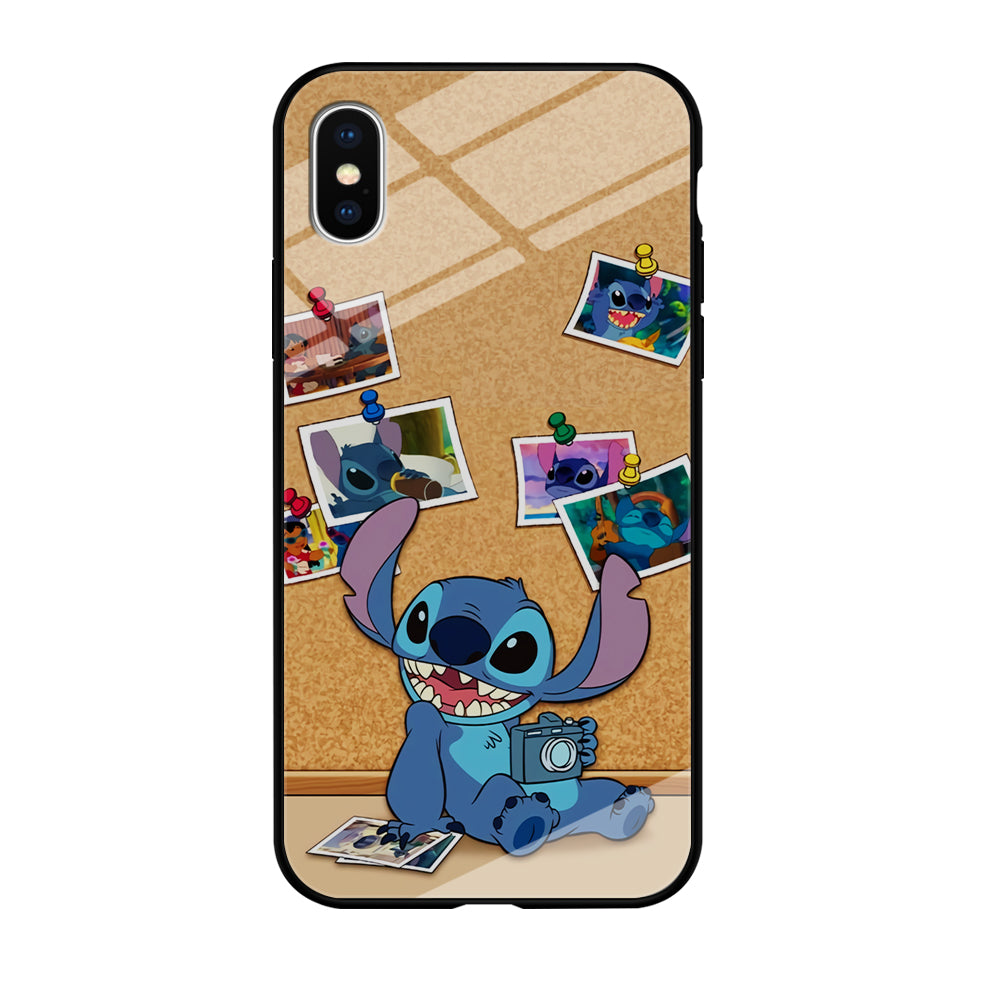 Stitch Photographer Job iPhone X Case