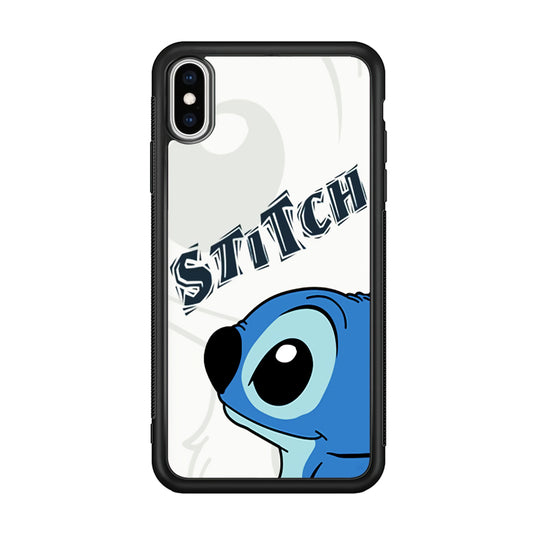 Stitch Smiling Face iPhone X Case