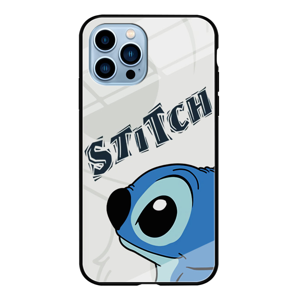 Stitch Smiling Face iPhone 14 Pro Case