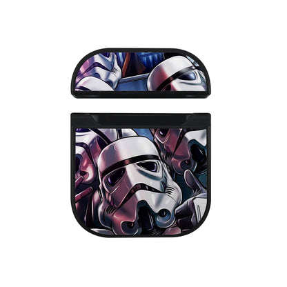 Stormtrooper Selfies Momment Hard Plastic Case Cover For Apple Airpods