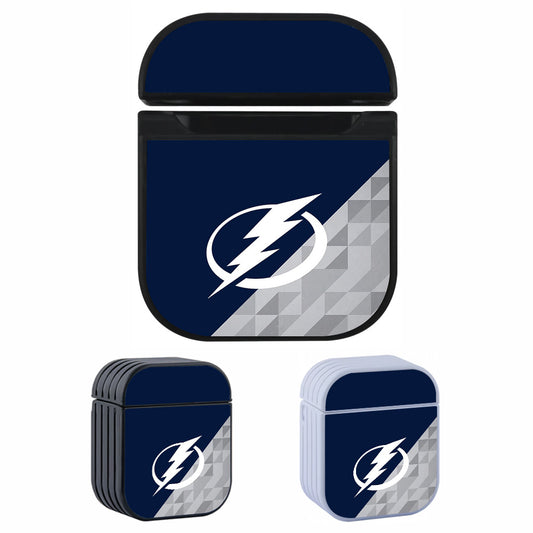 Tampa Bay Lightning Logo Hard Plastic Case Cover For Apple Airpods