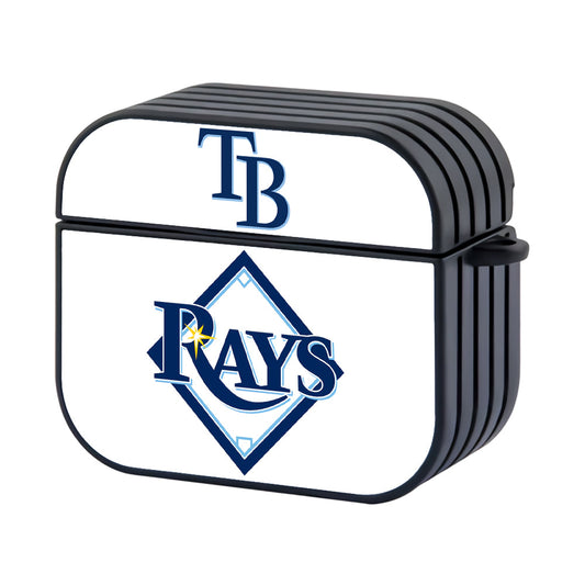 Tampa Bay Rays Logo Hard Plastic Case Cover For Apple Airpods 4 - Ezzystore