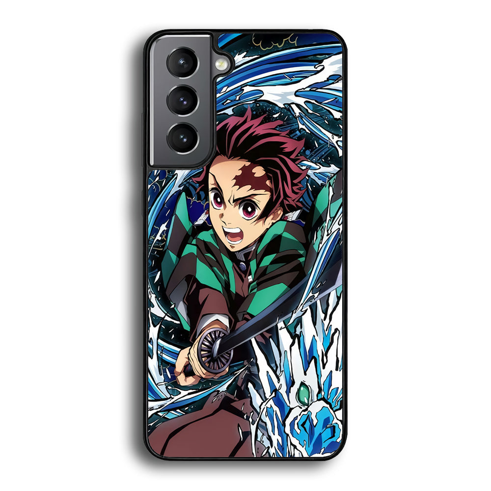 Tanjiro Water Breathing Samsung Galaxy S22 Case - Ezzystore