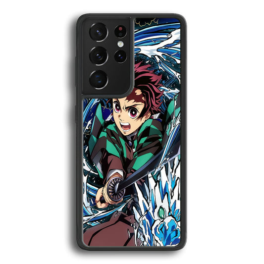 Tanjiro Water Breathing Samsung Galaxy S24 Ultra Case - Ezzystore