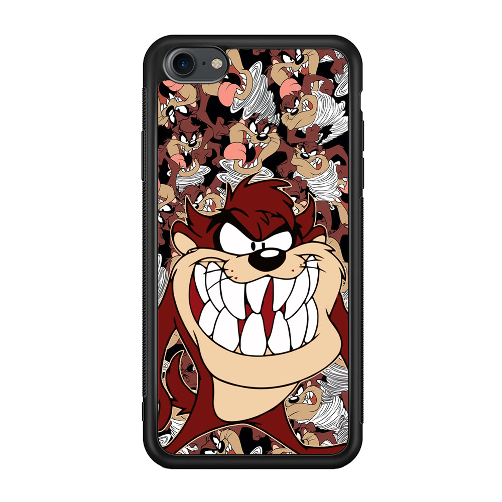 Tasmanian Devil Looney Tunes Angry Style iPhone 8 Case