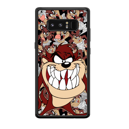 Tasmanian Devil Looney Tunes Angry Style Samsung Galaxy Note 8 Case
