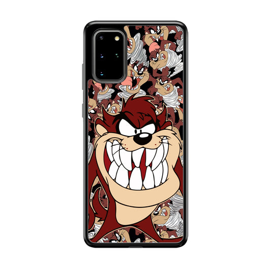 Tasmanian Devil Looney Tunes Angry Style Samsung Galaxy S20 Plus Case