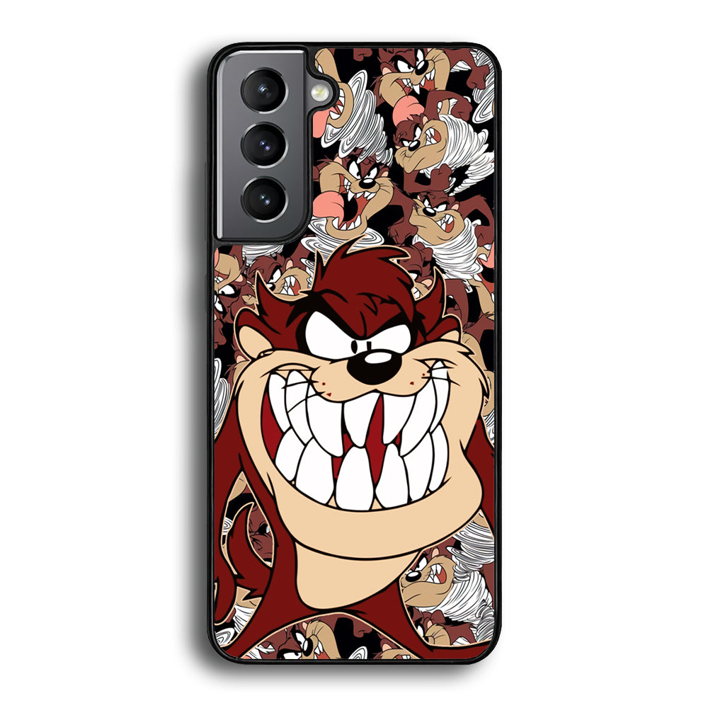 Tasmanian Devil Looney Tunes Angry Style Samsung Galaxy S21 Plus Case - Ezzystore
