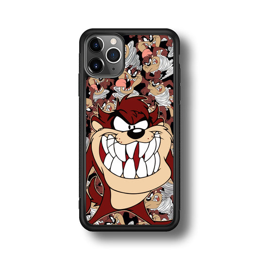 Tasmanian Devil Looney Tunes Angry Style iPhone 11 Pro Case