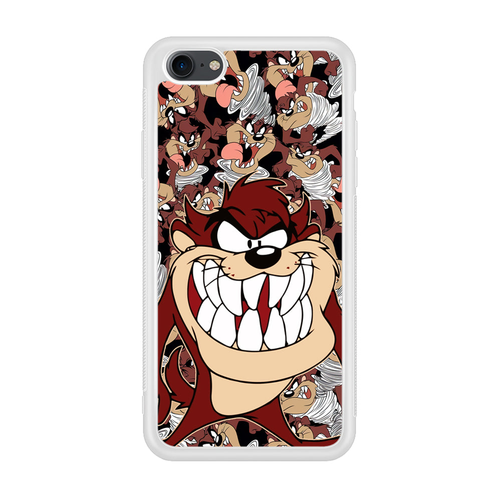 Tasmanian Devil Looney Tunes Angry Style iPhone 8 Case