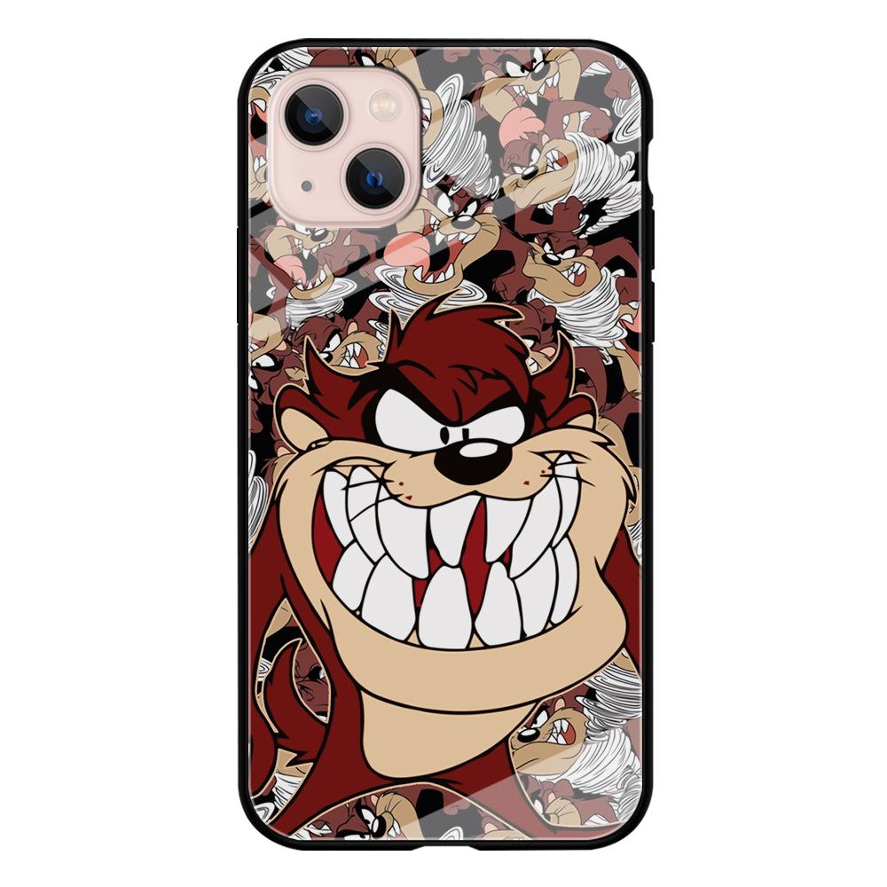 Tasmanian Devil Looney Tunes Angry Style  iPhone 15 Case