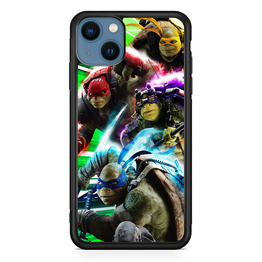 Teenage Mutant Ninja Turtles Action iPhone 15 Plus Case