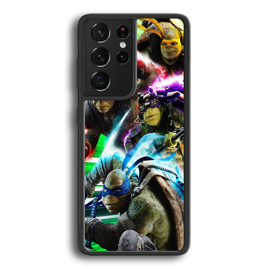 Teenage Mutant Ninja Turtles Action Samsung Galaxy S23 Ultra Case - Ezzystore