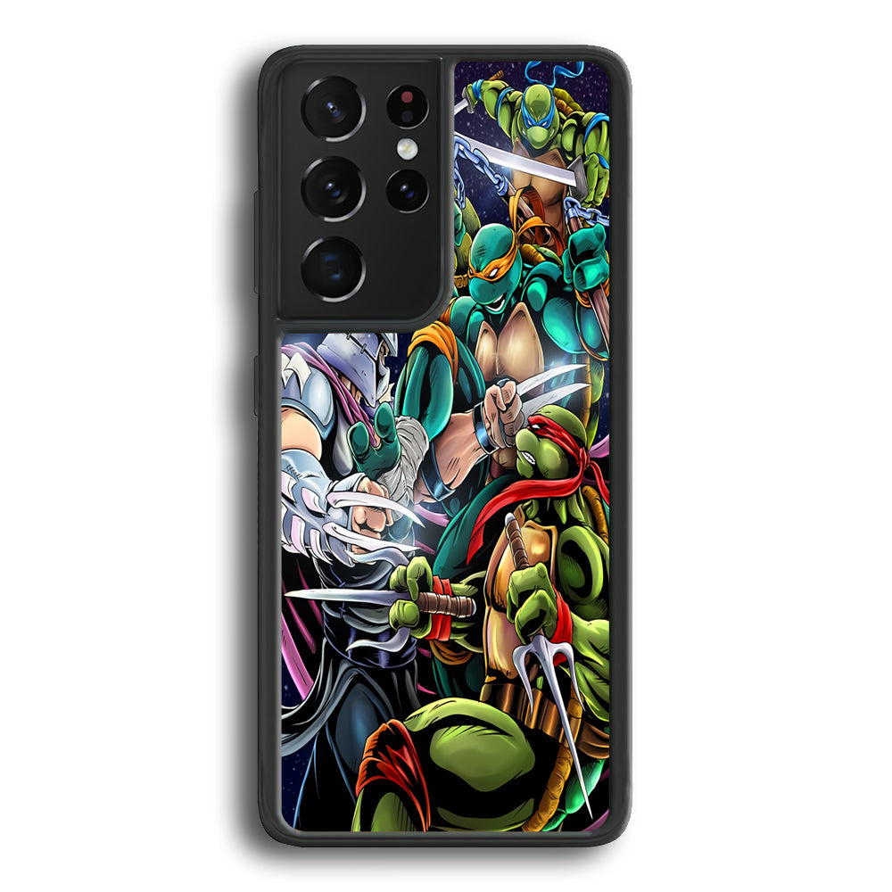 Teenage Mutant Ninja Turtles Battle Moment Samsung Galaxy S24 Ultra Case - Ezzystore