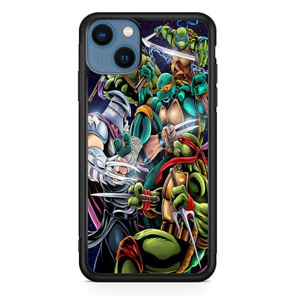 Teenage Mutant Ninja Turtles Battle Moment iPhone 14 Case