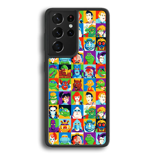 Teenage Mutant Ninja Turtles Character in Collage Samsung Galaxy S24 Ultra Case - Ezzystore