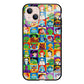 Teenage Mutant Ninja Turtles Character in Collage iPhone 14 Case