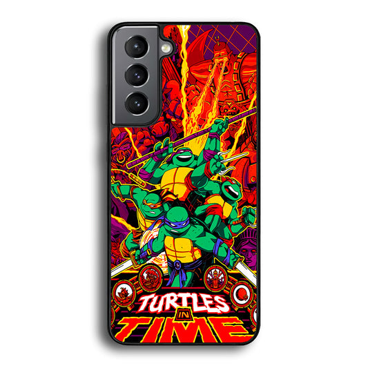 Teenage Mutant Ninja Turtles In Time Poster Samsung Galaxy S22 Case - Ezzystore